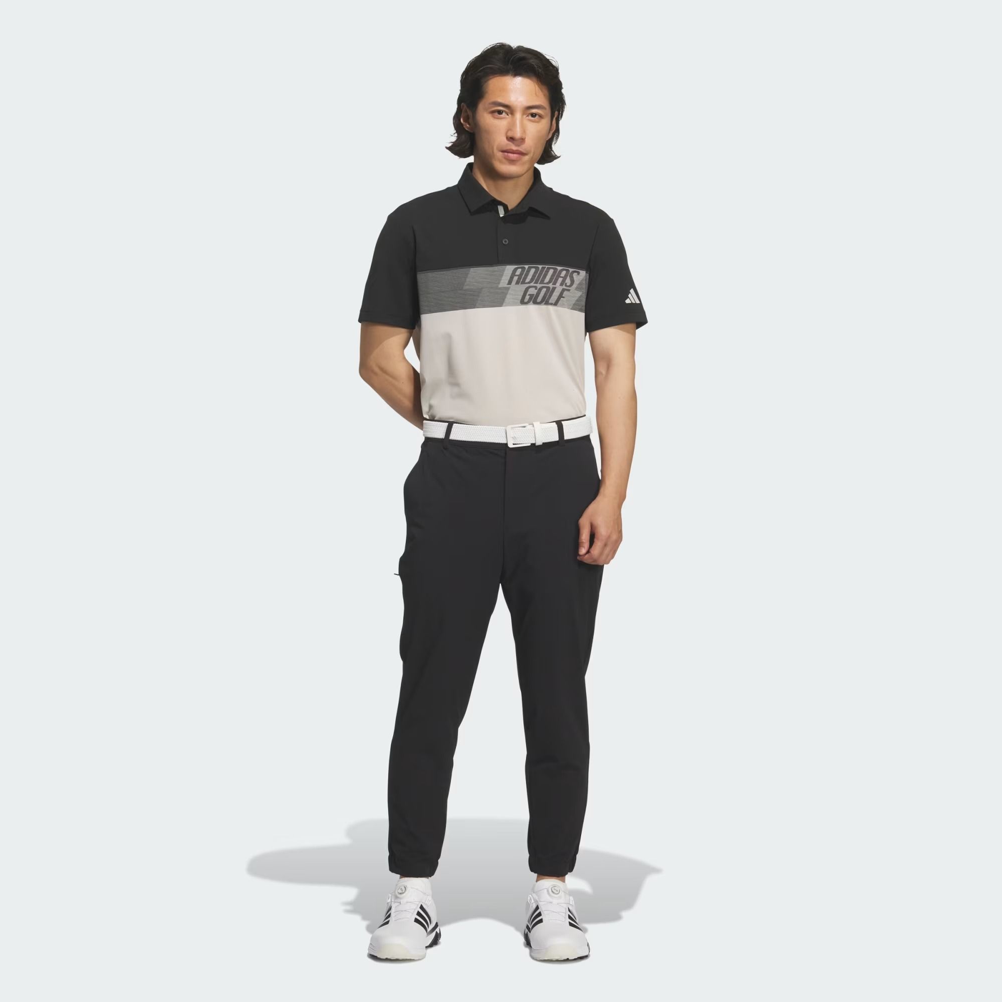  Áo Polo golf adidas Color Block Nam - KB4832 
