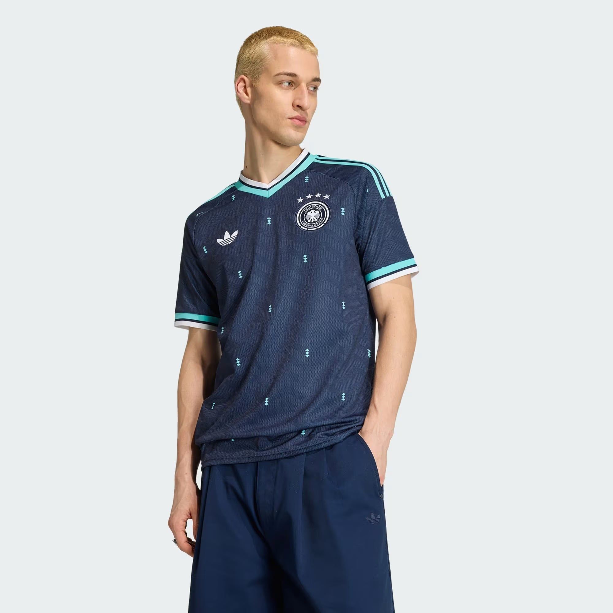 Áo jersey bóng đá adidas Sân khách Đức 26 Nam - JN2074 