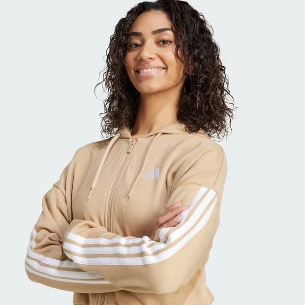  Áo hoodie adidas Essentials 3 sọc Nữ - JY3133 