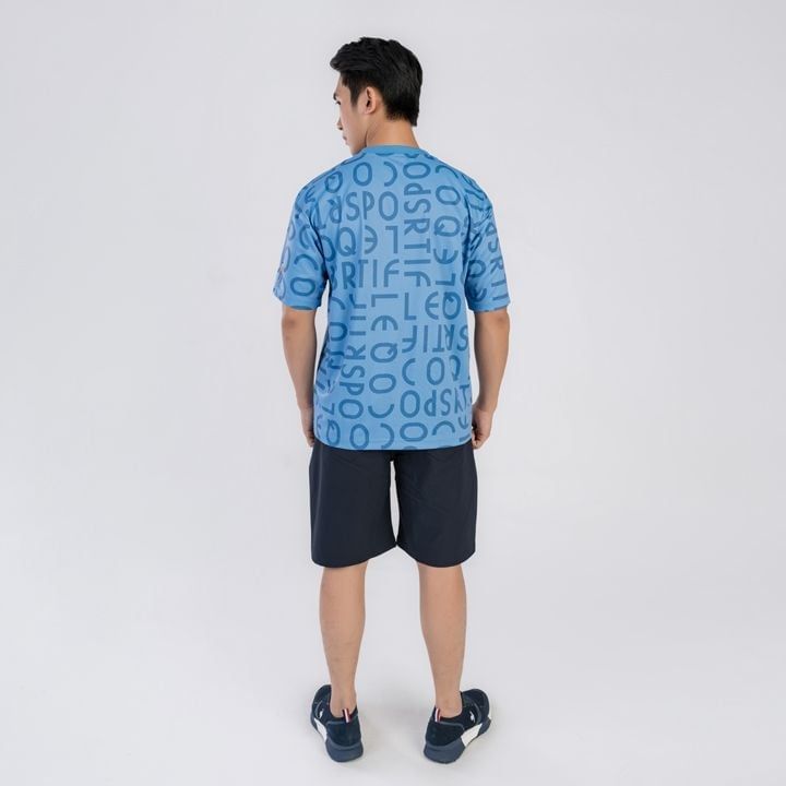  Áo T-shirt le coq sportif Nam QMMXJA02V-BL 