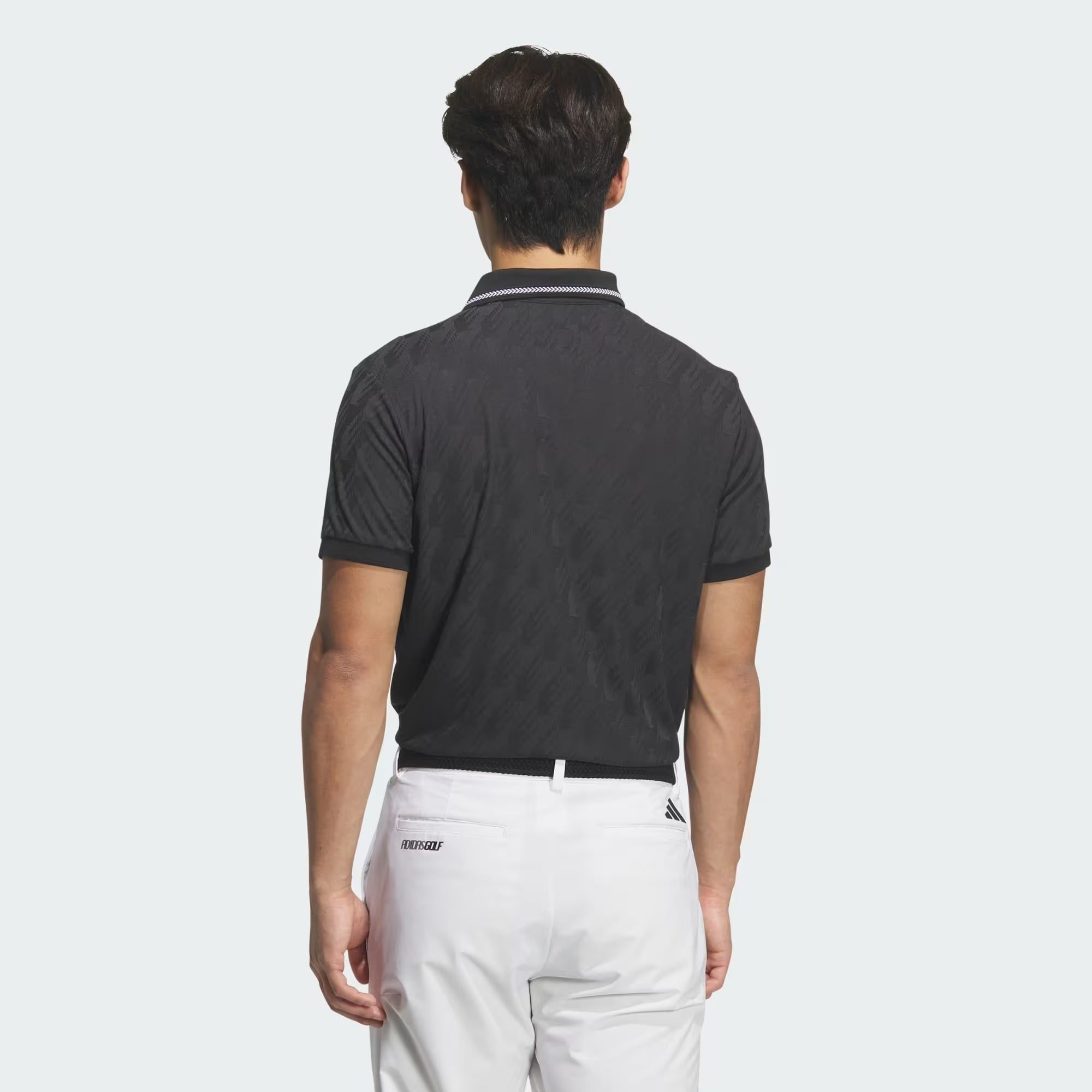  Áo Polo golf adidas Jacquard Nam - JY8232 
