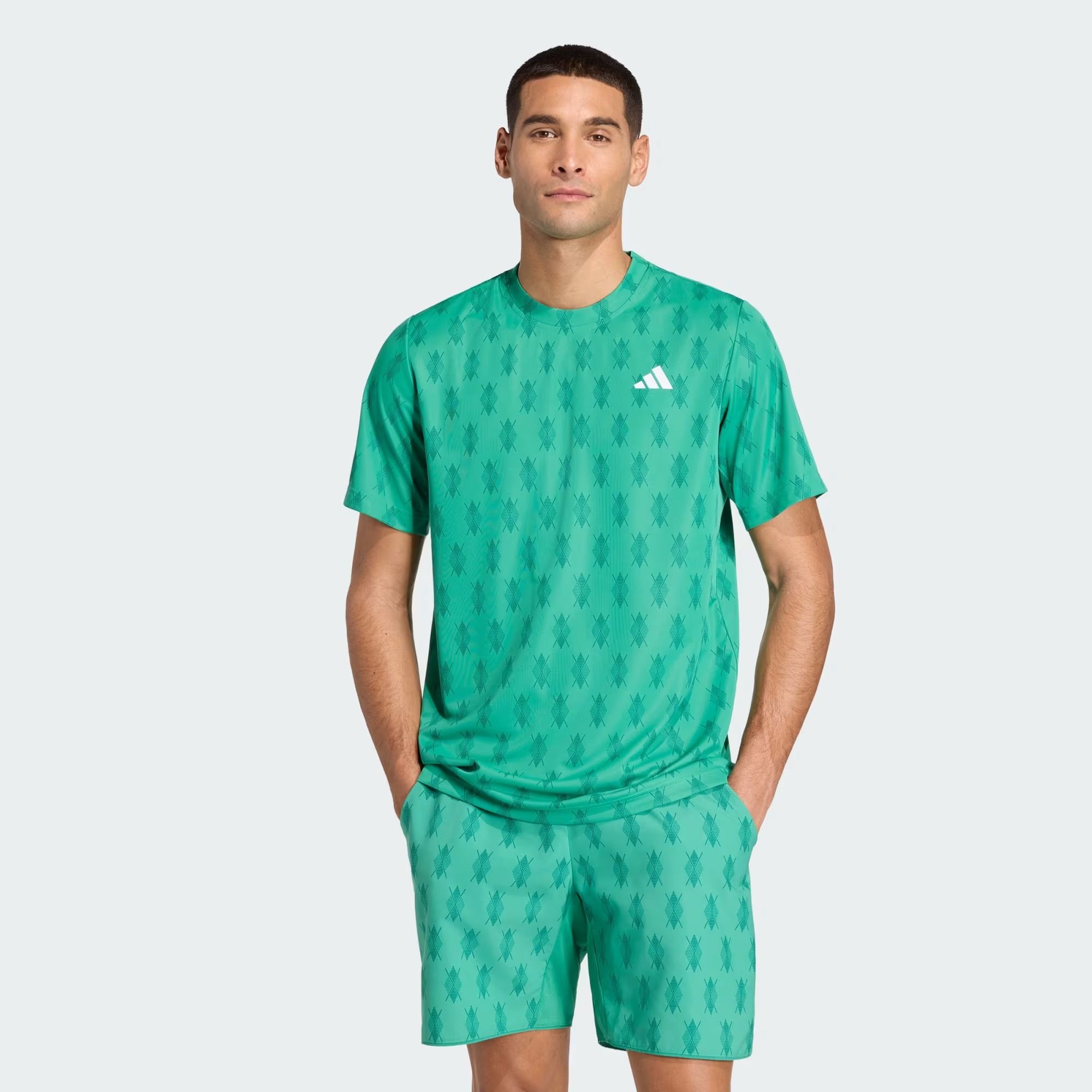  Áo T-shirt tennis/pickleball adidas Club Climacool Nam - KD1744 