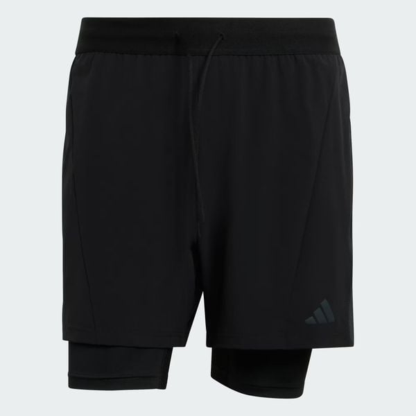  Quần short tập luyện adidas D4T Workout 2 trong 1 Nam - KF6431 