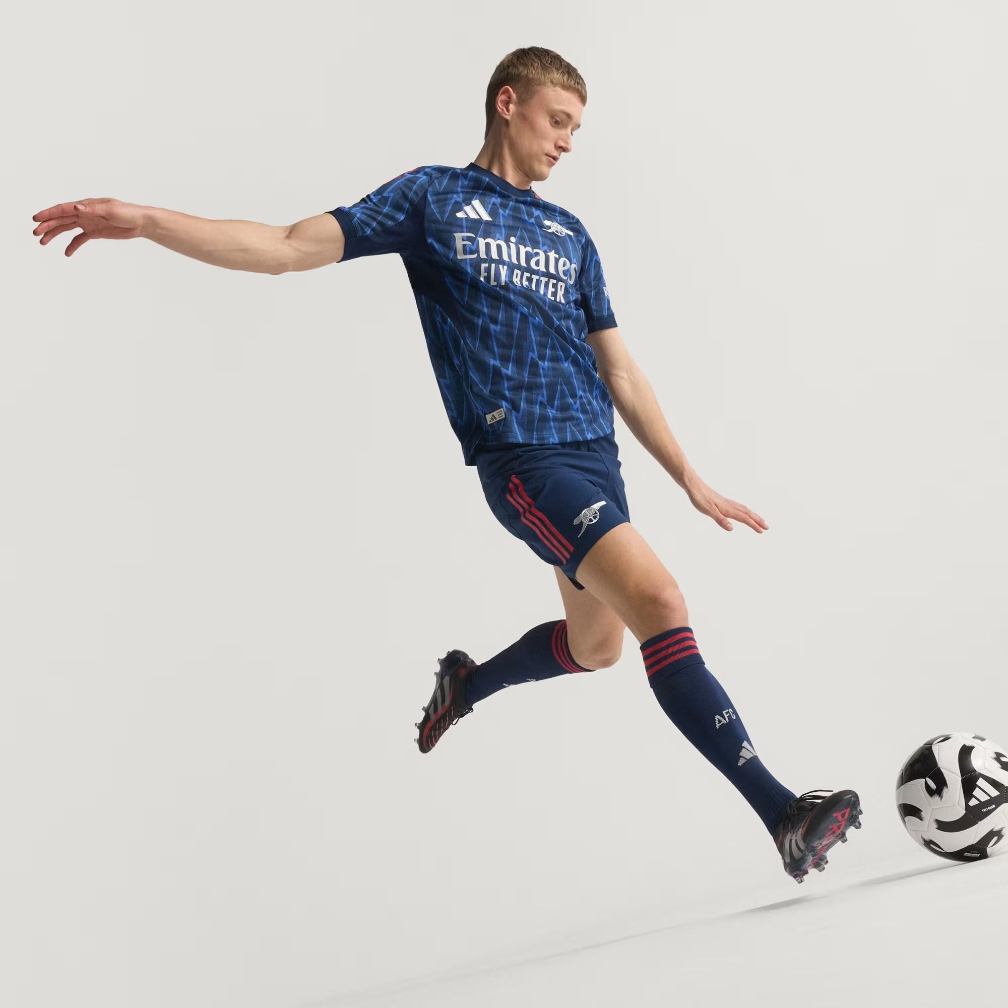  Áo jersey adidas Sân khách Arsenal 25/26 Authentic Nam - JI9510 