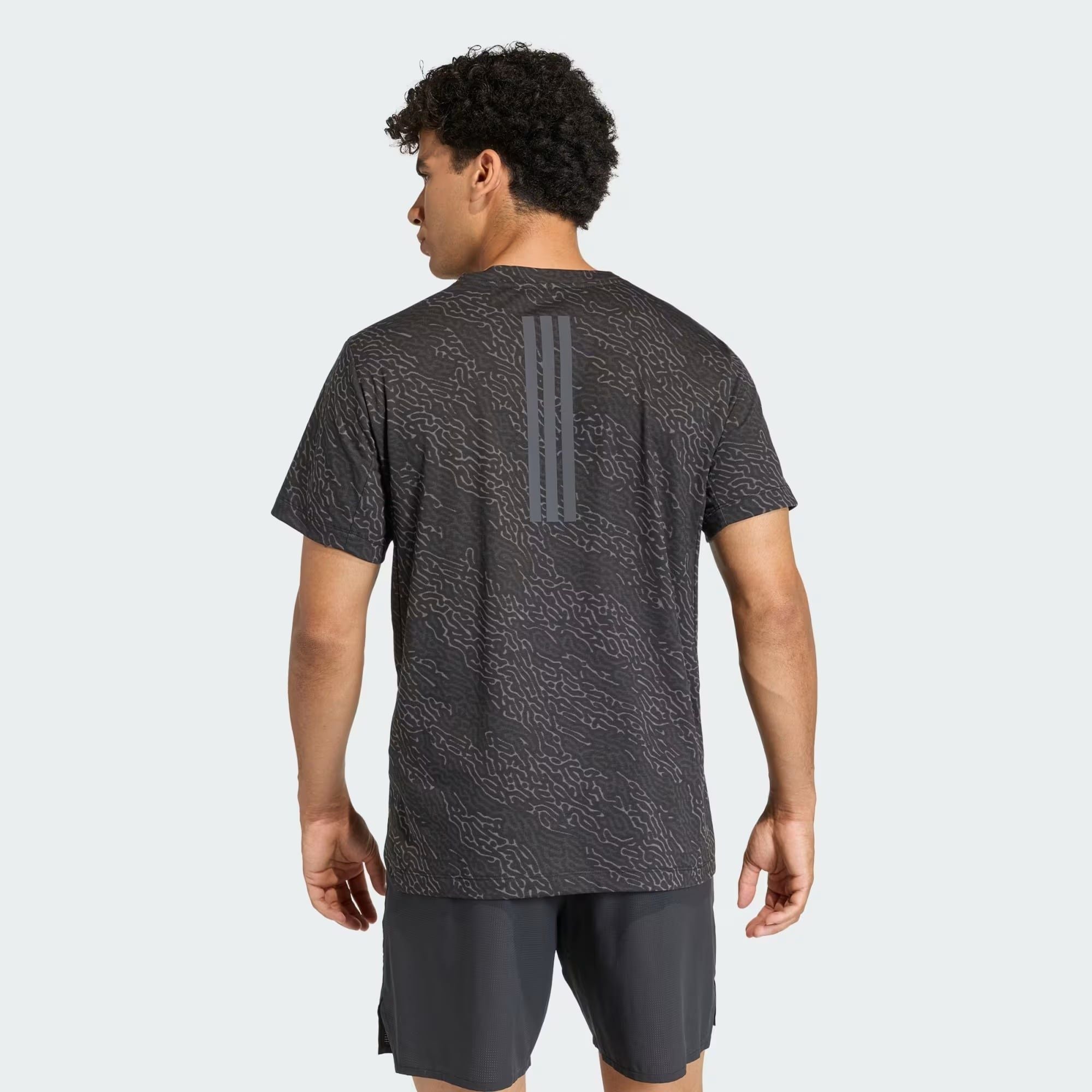  Áo T-shirt tập luyện adidas D4T PrimeLift AOP Nam - KF3097 