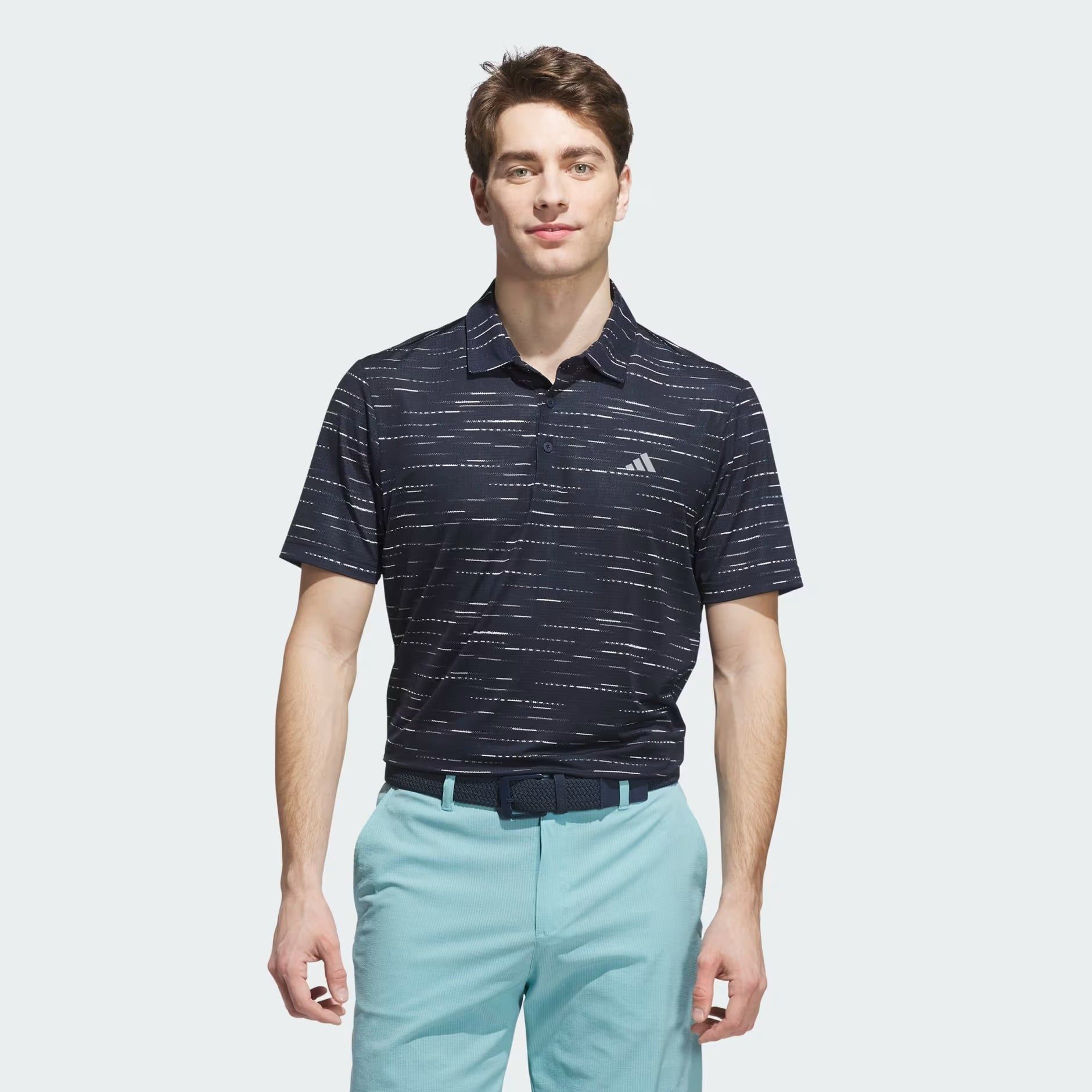  Áo Polo golf adidas Ultimate365 Mesh Glimmer Nam - KA7909 