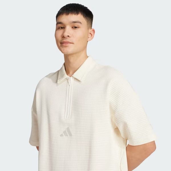  Áo Polo adidas All SZN Waffle Nam - JL6547 