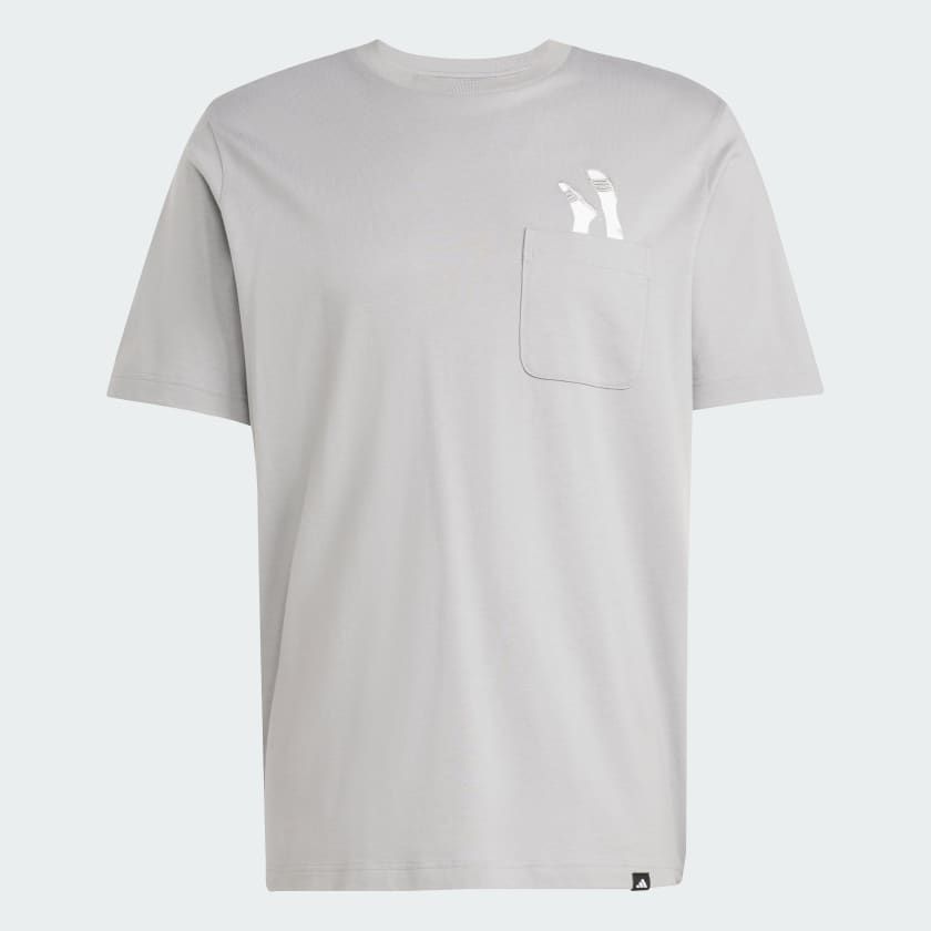  Áo T-shirt adidas Lounge Slides có túi Nam - JC5284 