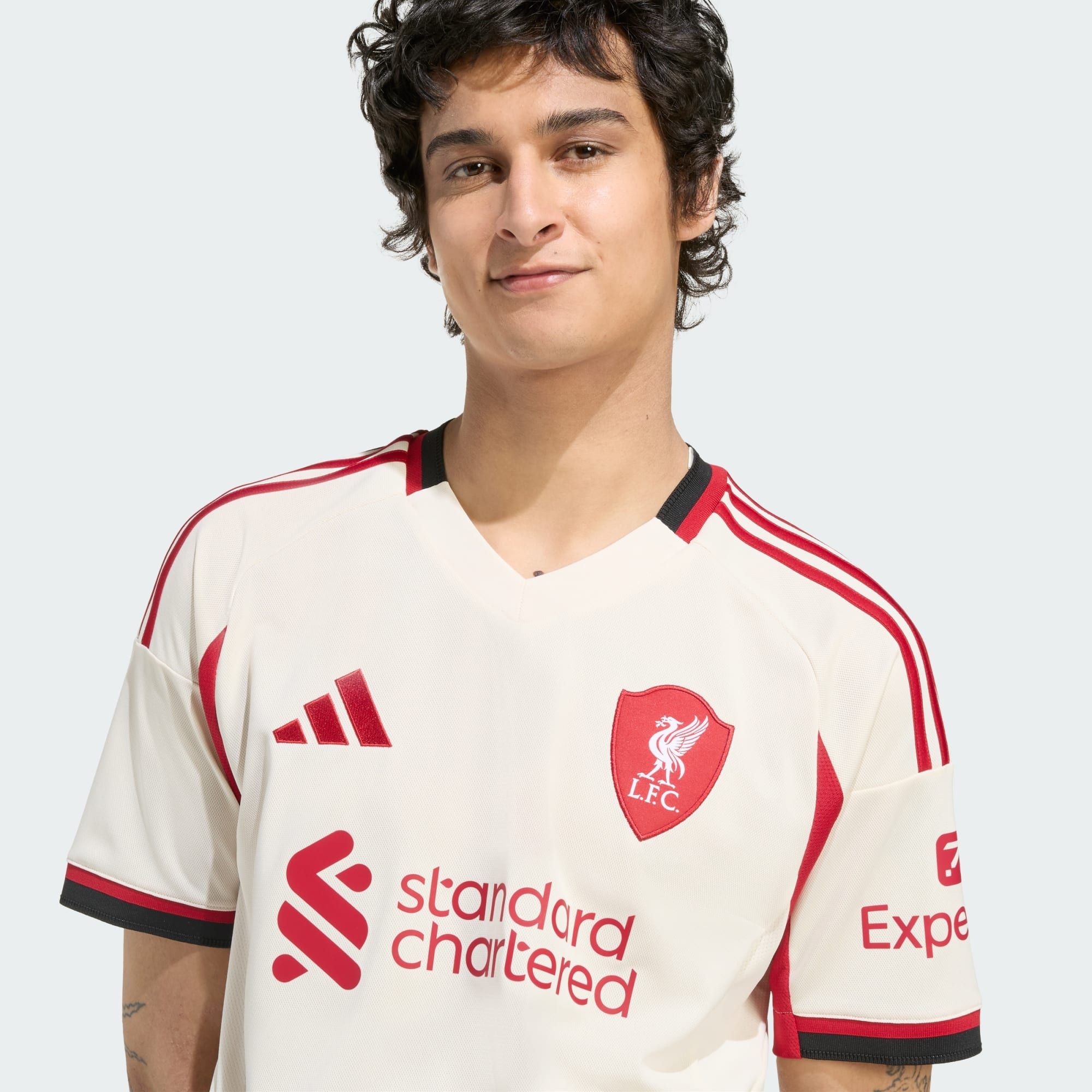 Áo jersey bóng đá adidas Sân khách Liverpool FC 25/26 Nam - JV6487 