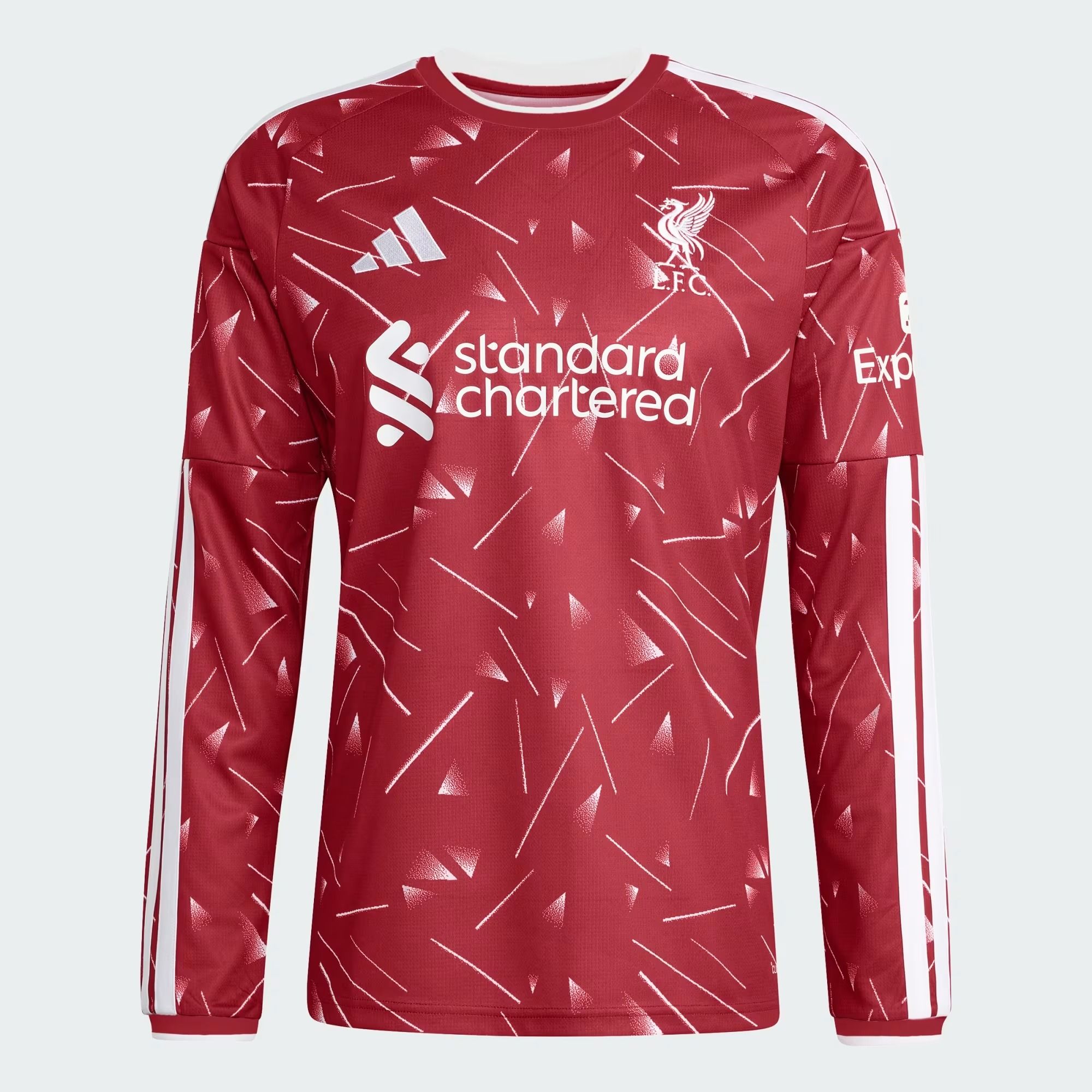  Áo dài tay adidas Sân nhà Liverpool FC 26/27 Nam - KB8268 