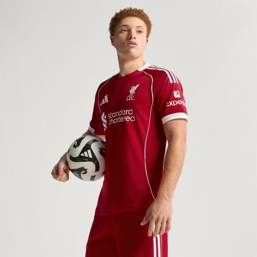  Áo jersey bóng đá adidas Sân nhà Liverpool FC 25/26 Nam - JY4237 