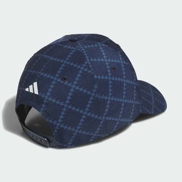  Mũ lưỡi trai golf adidas Tour Houndstooth 3 sọc Nam - JL7919 