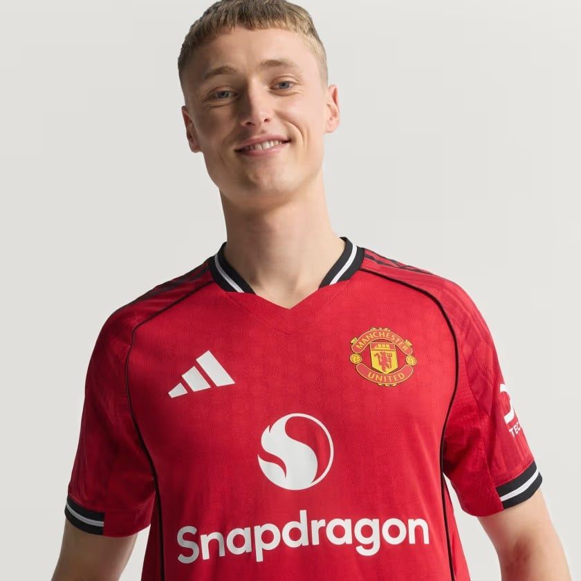  Áo jersey bóng đá adidas Sân nhà Manchester United 25/26 Nam - JI7429 