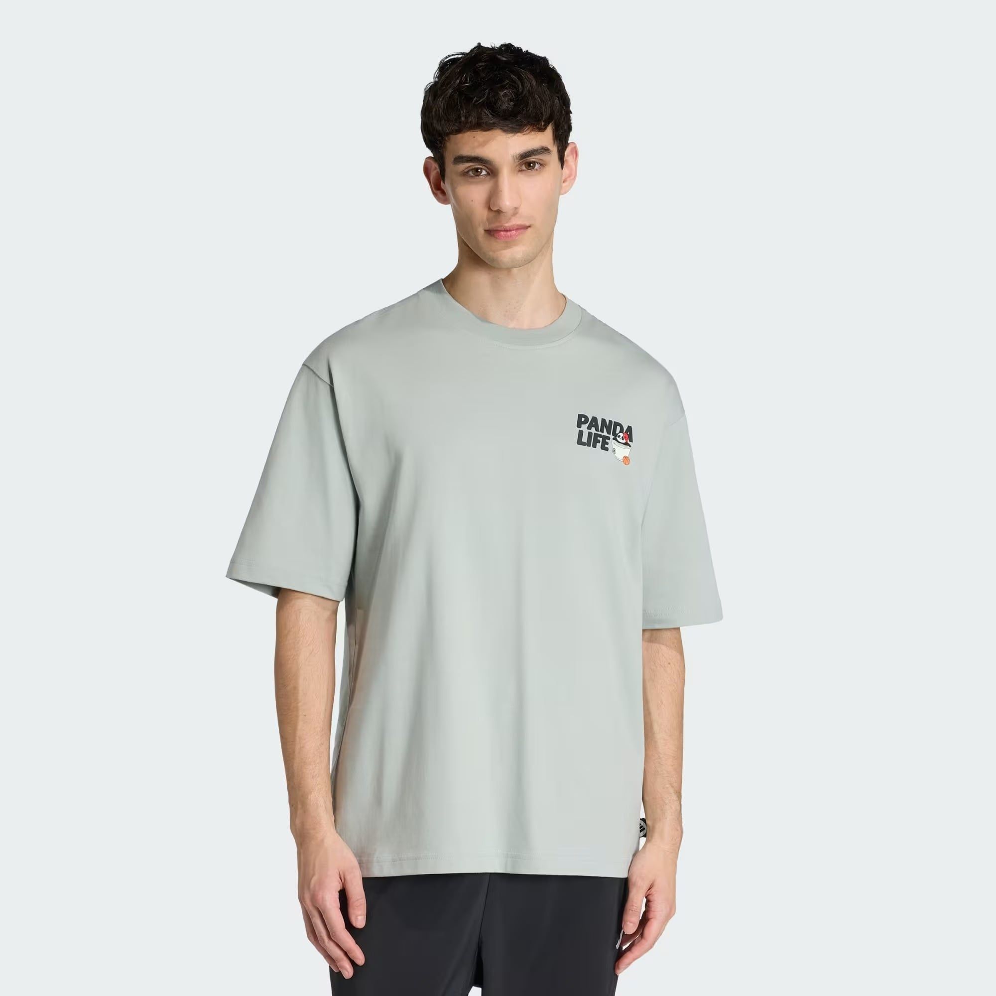  Áo T-shirt adidas Panda Chill Hoop Nam - KB4851 