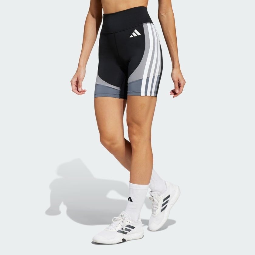  Quần short legging tập luyện adidas Optime Essentials 7In Nữ - JF1048 