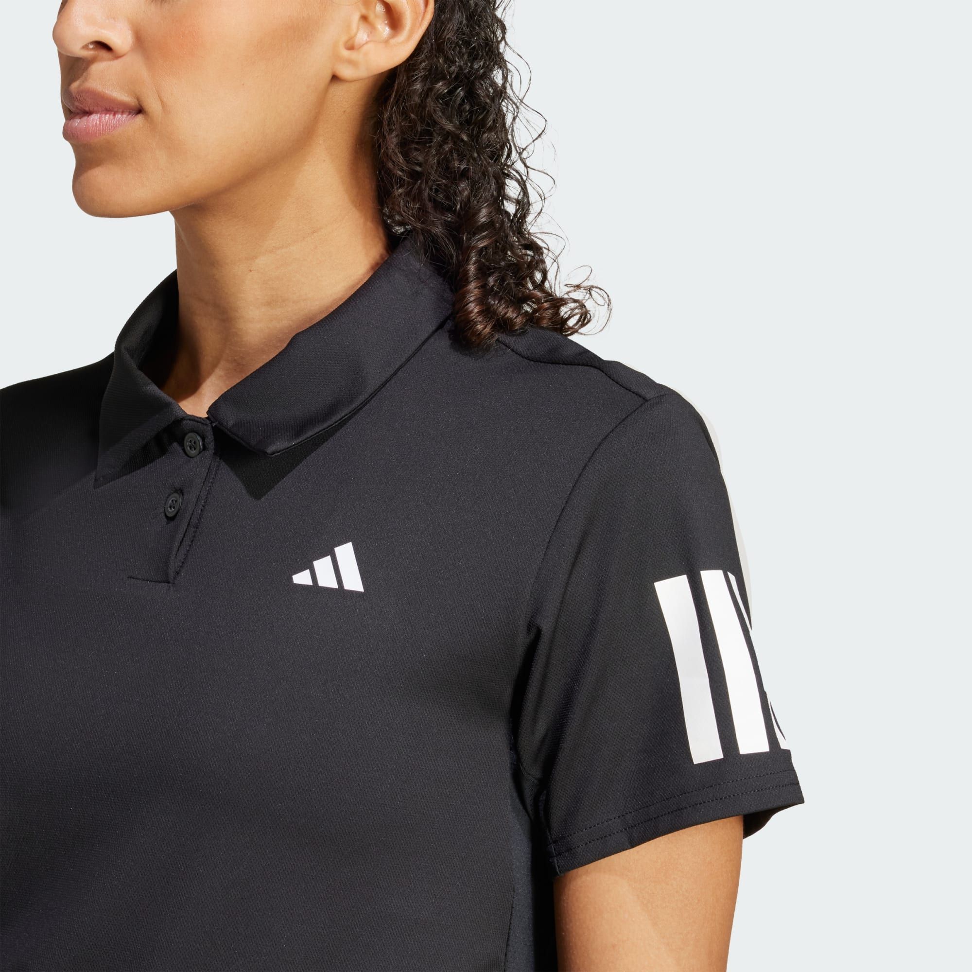  Áo Polo tennis/pickleball adidas Climacool Club 3 sọc Nữ - JP1802 