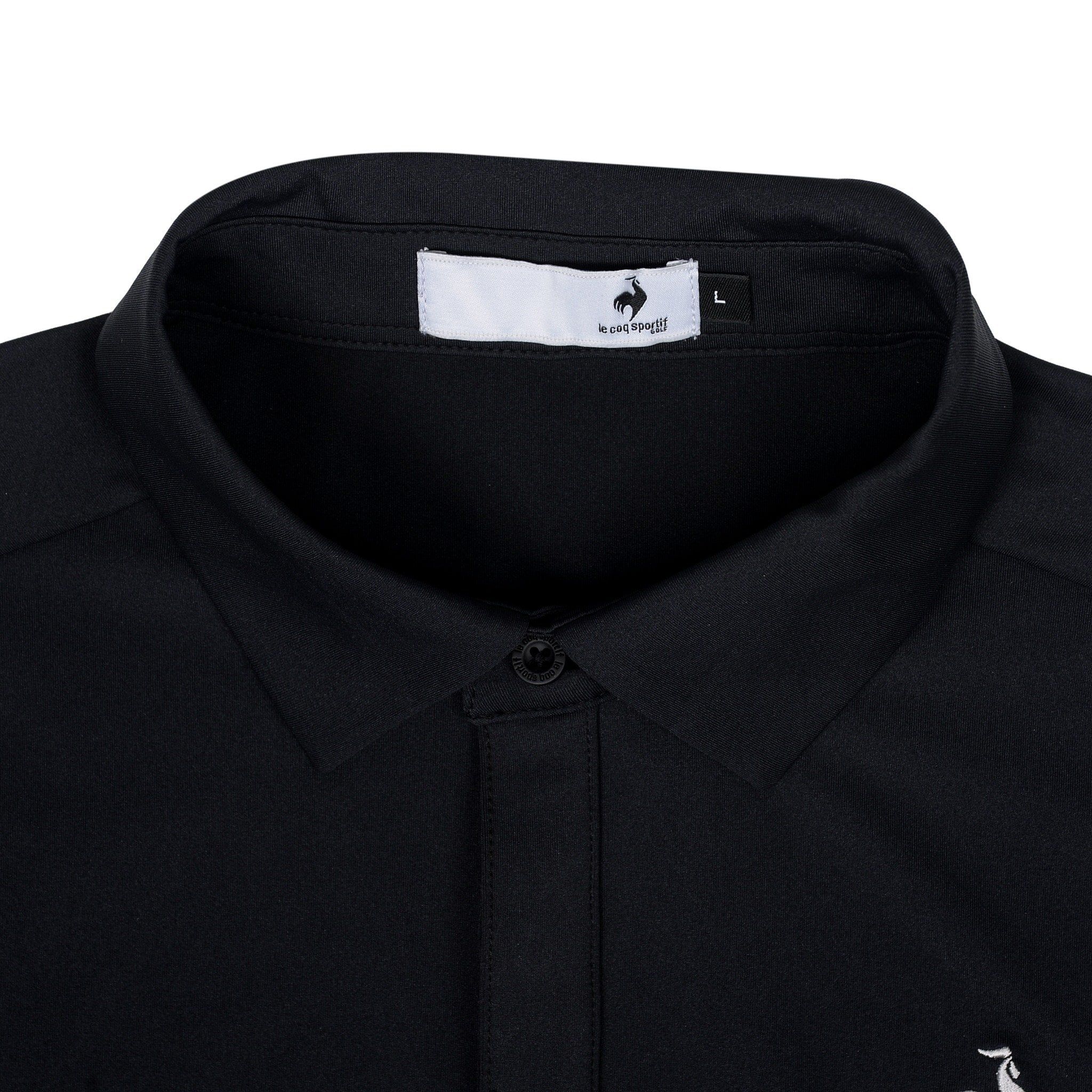  Áo Polo le coq golf Nam LG4FHSR1MV-BK00 