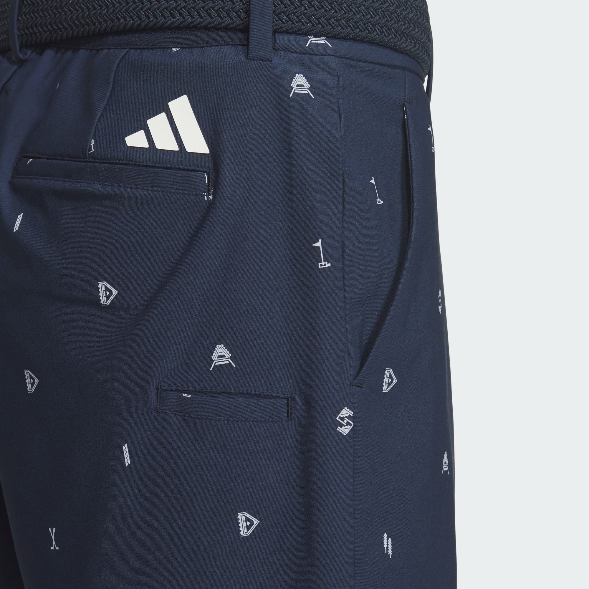  Quần short golf adidas Monogrum Nam - JZ4393 
