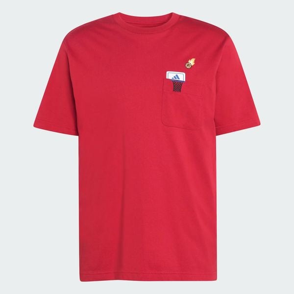  Áo T-shirt adidas Mini Basketball Nam - KB2525 