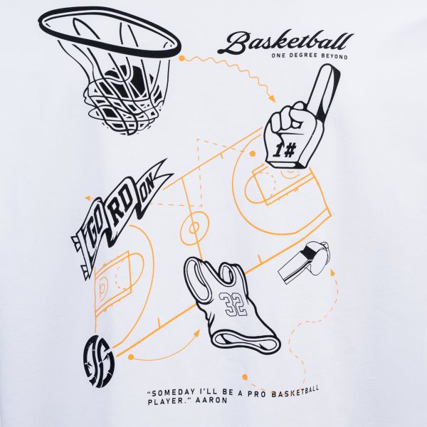  Áo T-shirt 361º Nam W552521105-5C 
