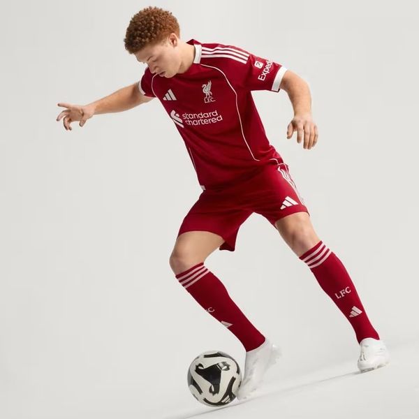  Áo jersey bóng đá adidas Sân nhà Liverpool FC 25/26 Nam - JY4237 
