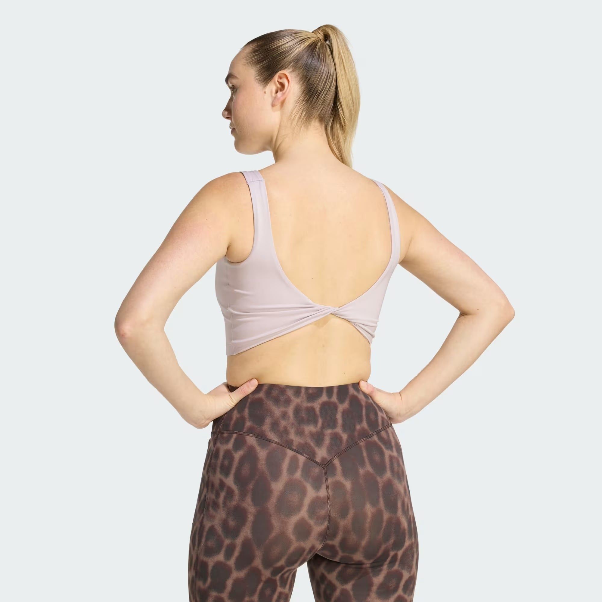  Áo Tank Top tập luyện adidas Optime Power High Support Nữ - KD2227 