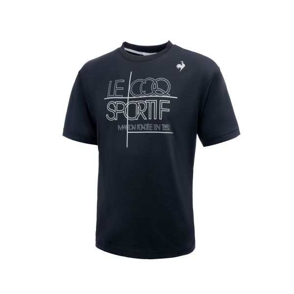  Áo T-shirt le coq sportif Nam LT5SHT03MV-BK00 