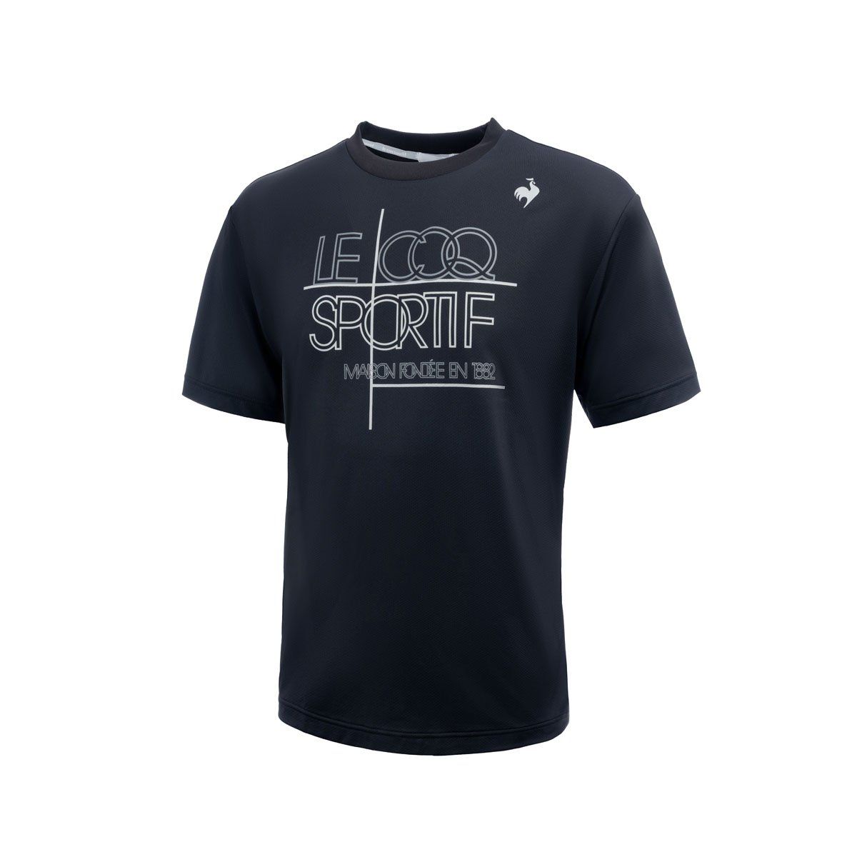  Áo T-shirt le coq sportif Nam LT5SHT03MV-BK00 