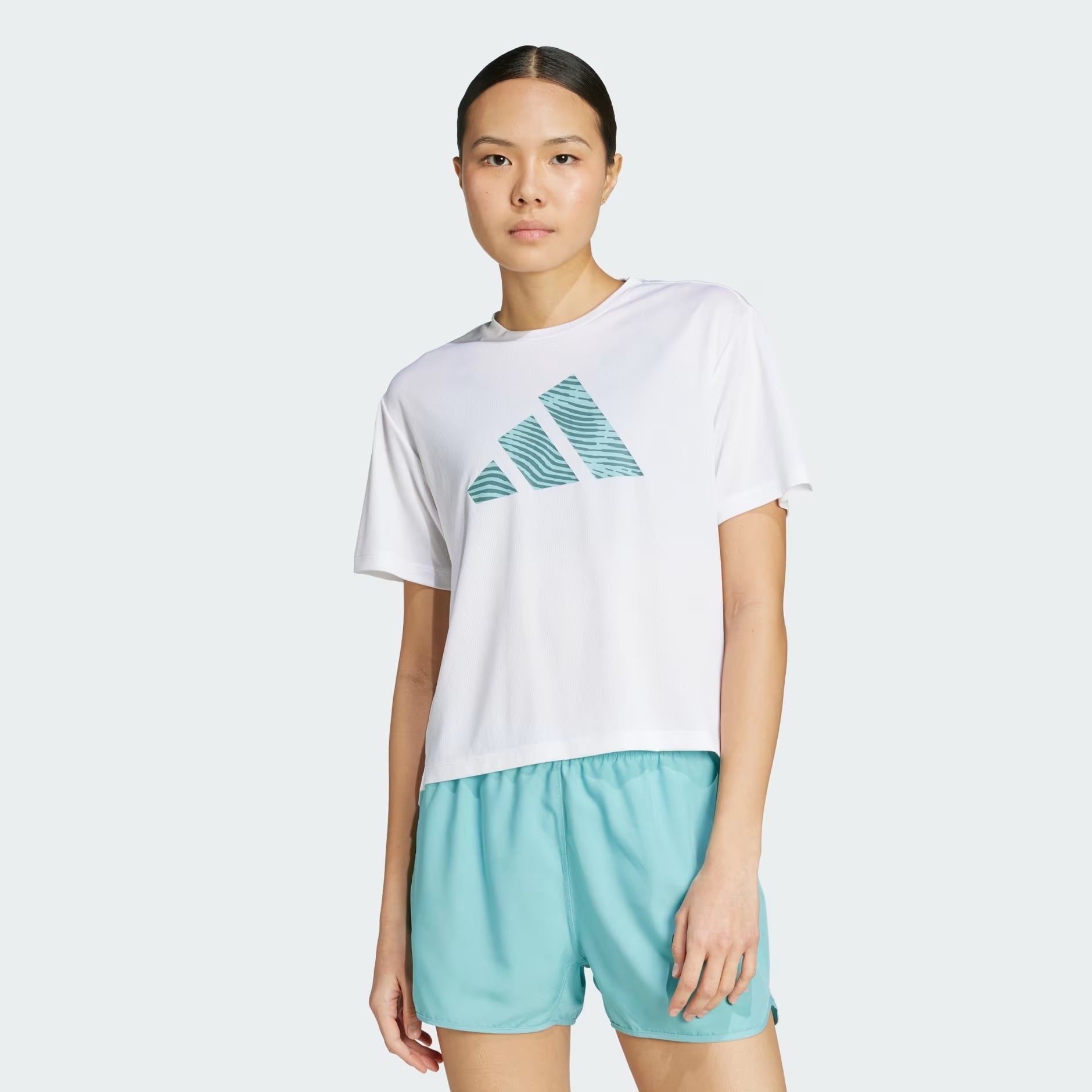  Áo T-shirt chạy bộ adidas Adi365 Essentials Brand Love Nữ - JN6137 