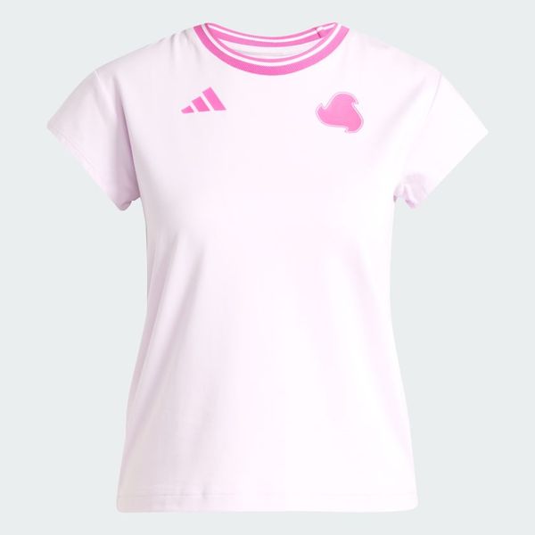  Áo Baby Tee adidas Tiro 3 sọc Nữ - JC8208 
