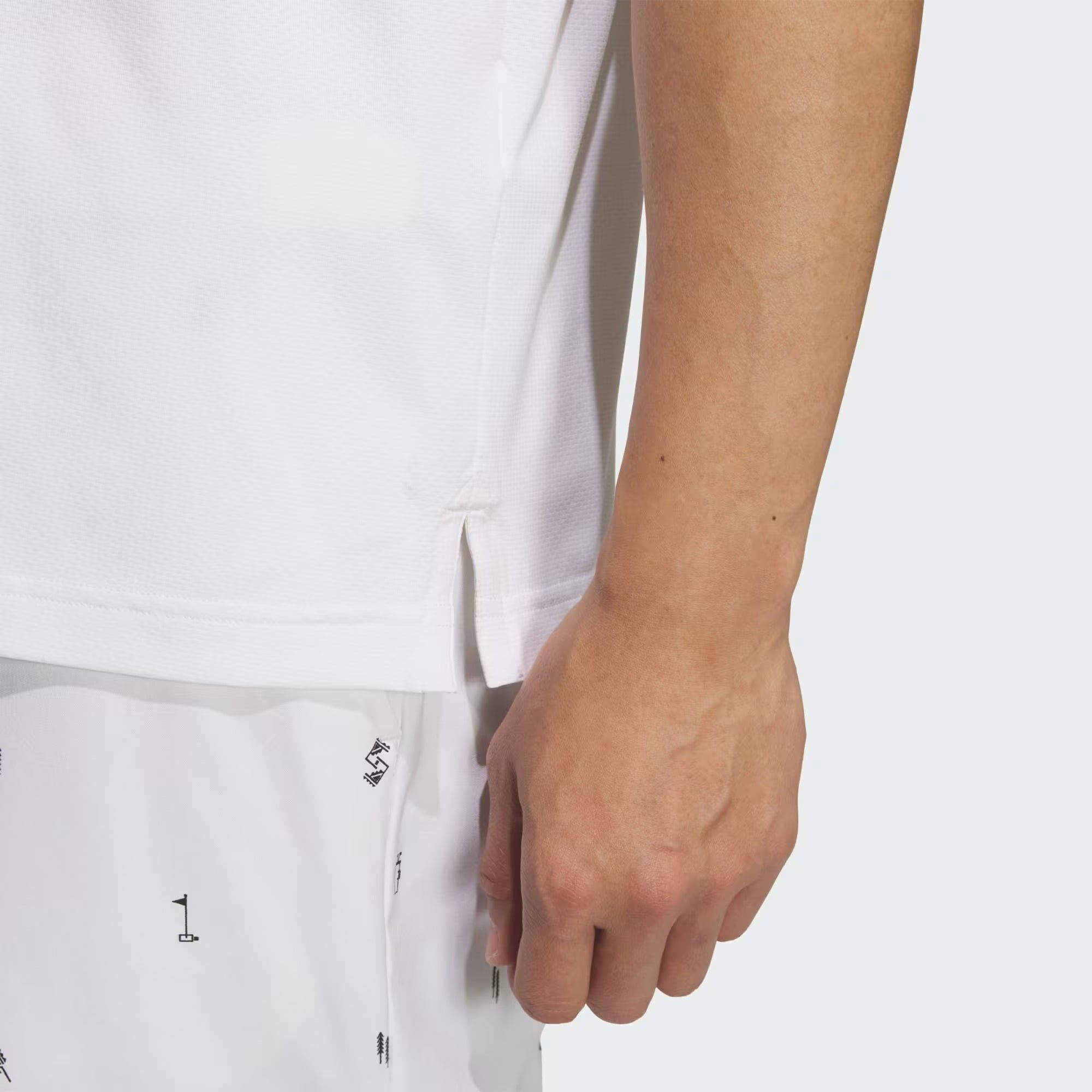  Áo Polo golf adidas Back Print Nam - JY8228 