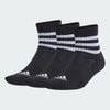  Tất lửng thể thao adidas Lót Đệm 3 Sọc Unisex - IC1317 