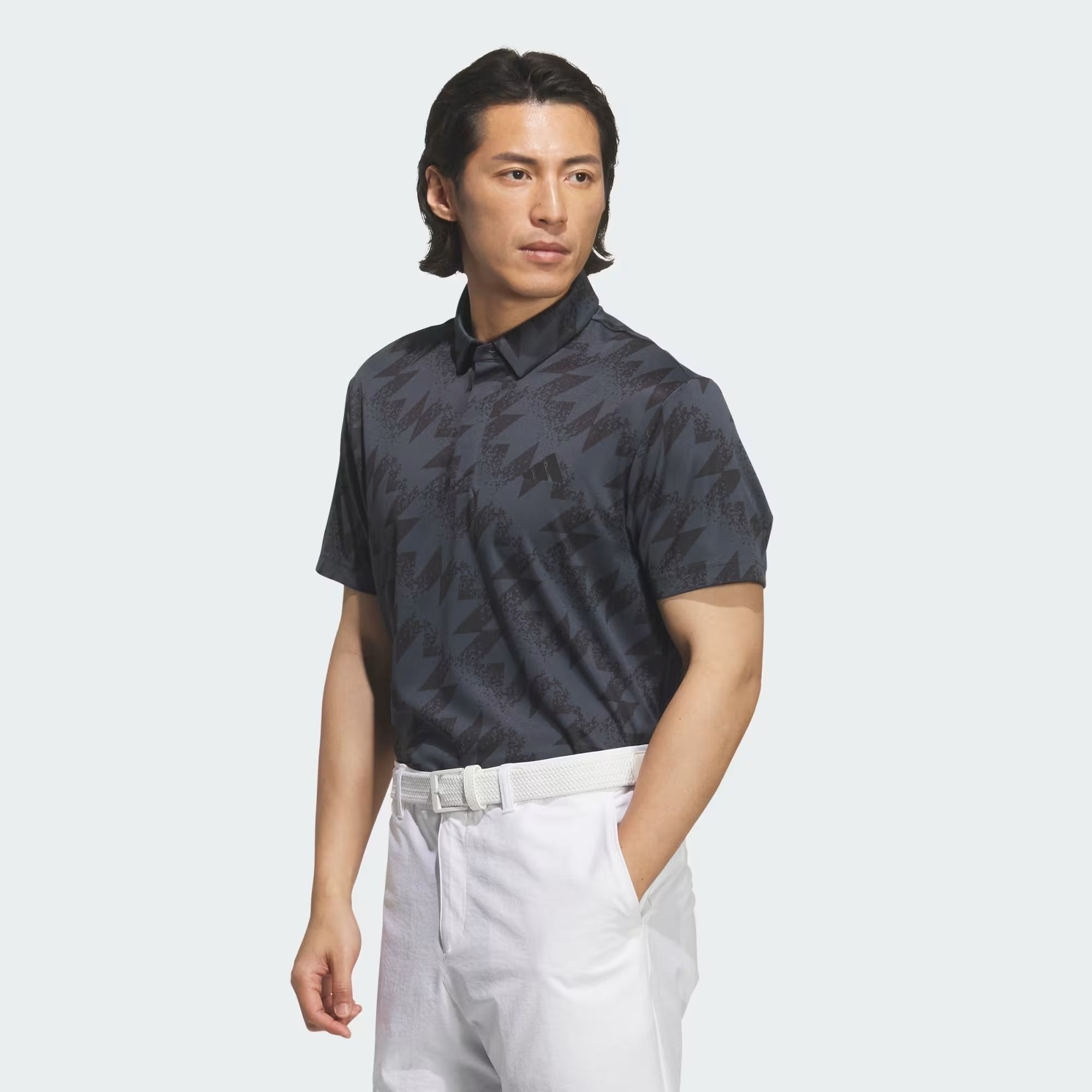  Áo Polo golf adidas AOP Nam - JY8225 