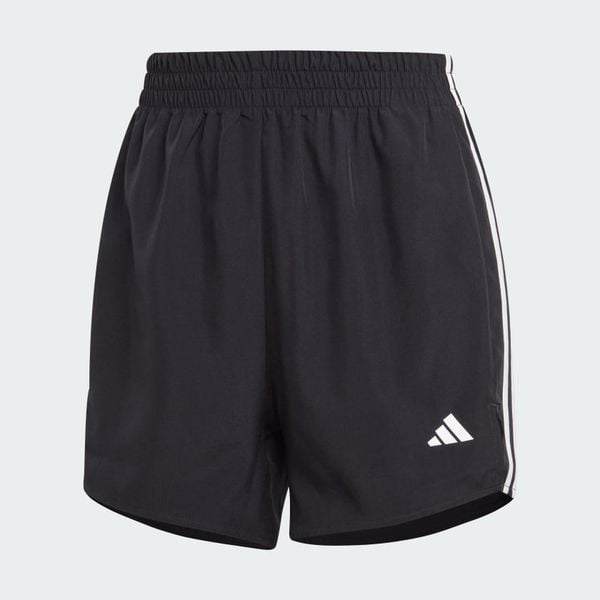  Quần short tập luyện adidas 3 sọc cạp cao Nữ - JF4359 