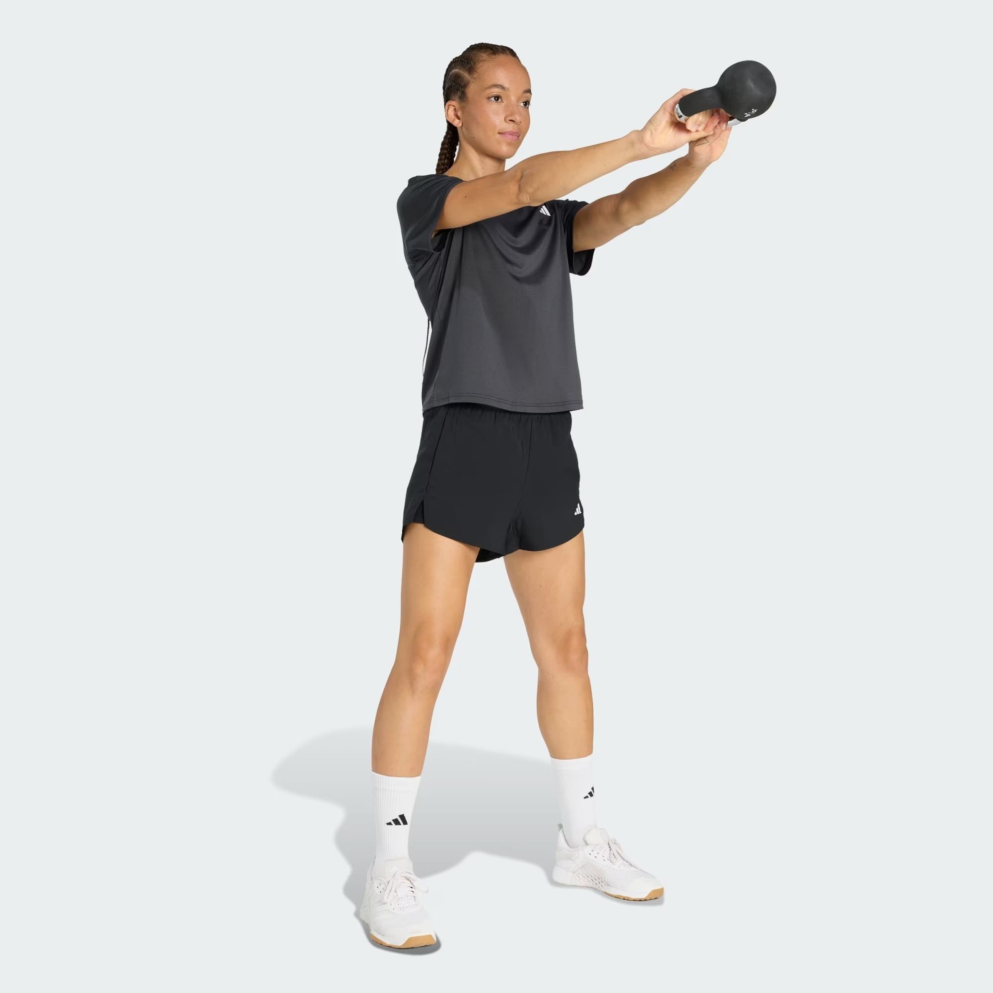  Quần short tập luyện adidas Essentials 2 trong 1 Nữ - KB1242 