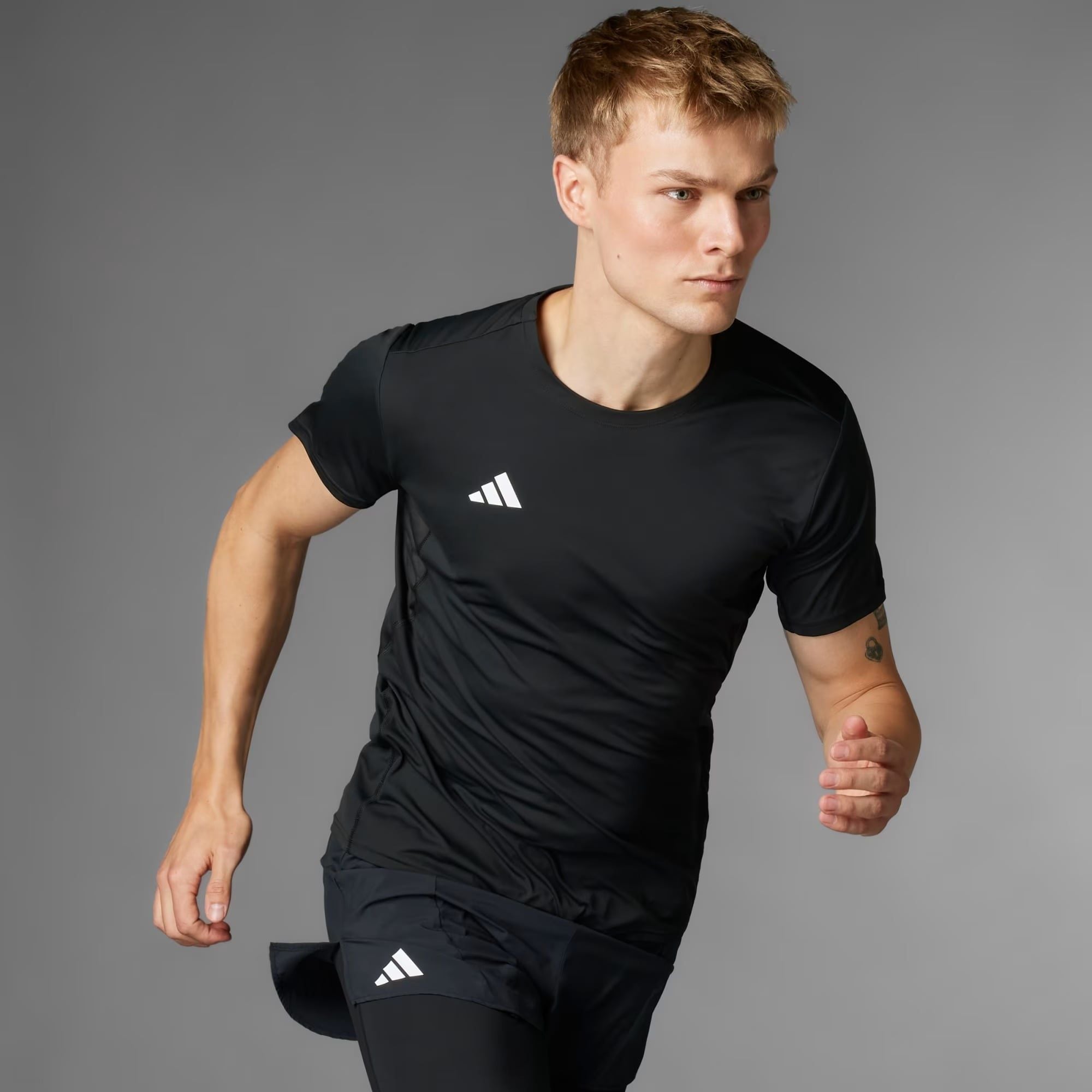  Áo T-shirt chạy bộ adidas Adizero Essentials Nam - IN1156 