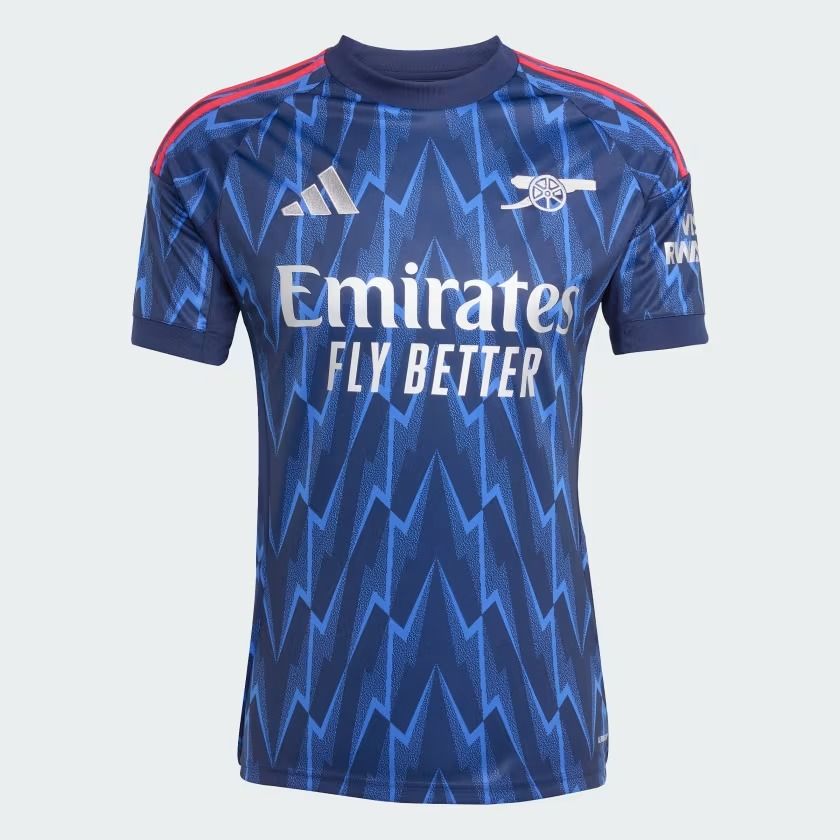  Áo jersey bóng đá adidas Sân khách Arsenal 25/26 Nam - JI9511 