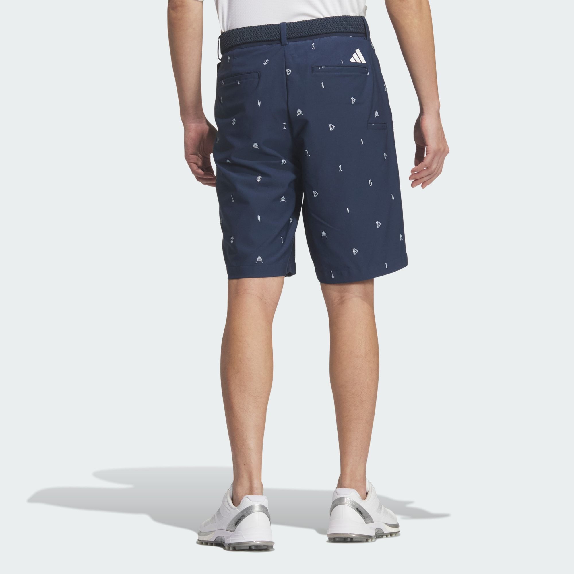  Quần short golf adidas Monogrum Nam - JZ4393 