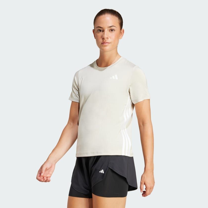  Áo T-shirt tập luyện adidas Train Essentials 3 sọc Nữ - JD6530 