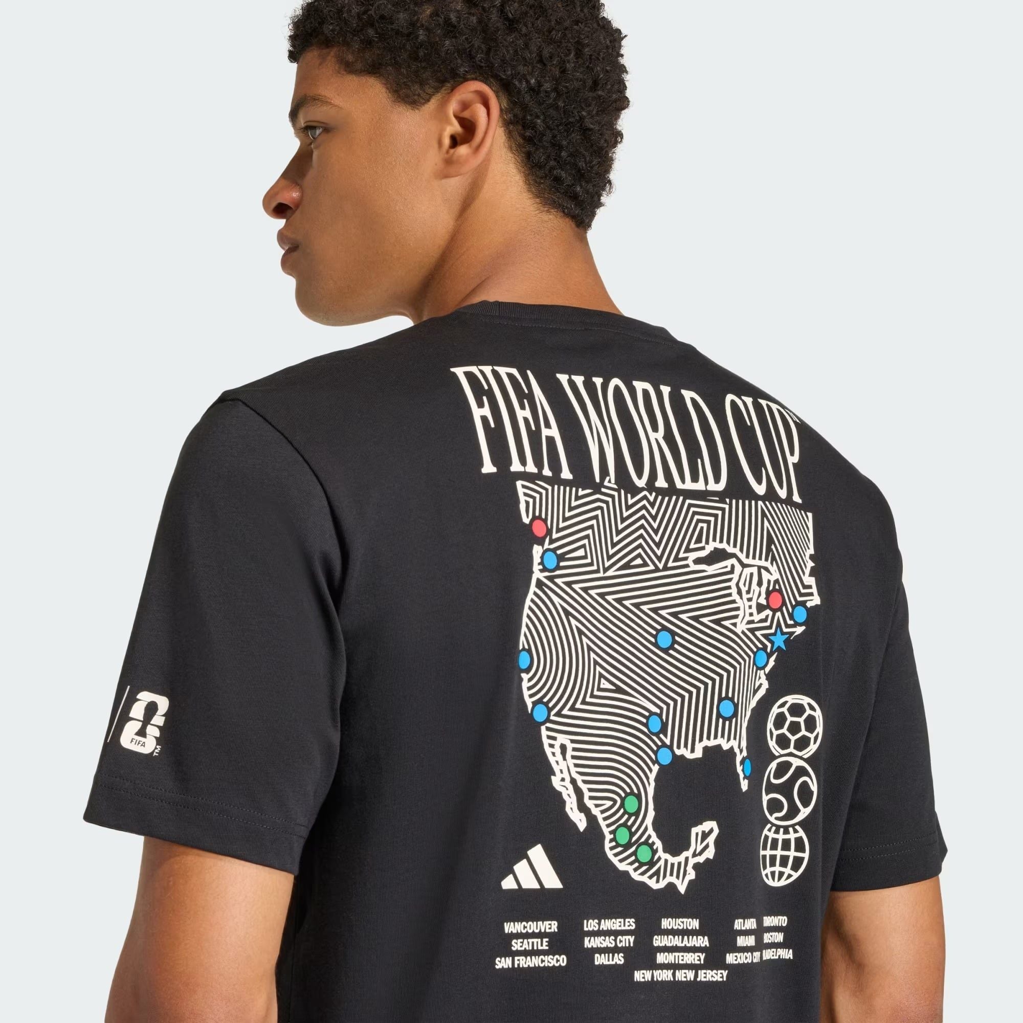  Áo T-shirt adidas FIFA World Cup 26 Map Nam - KB2532 