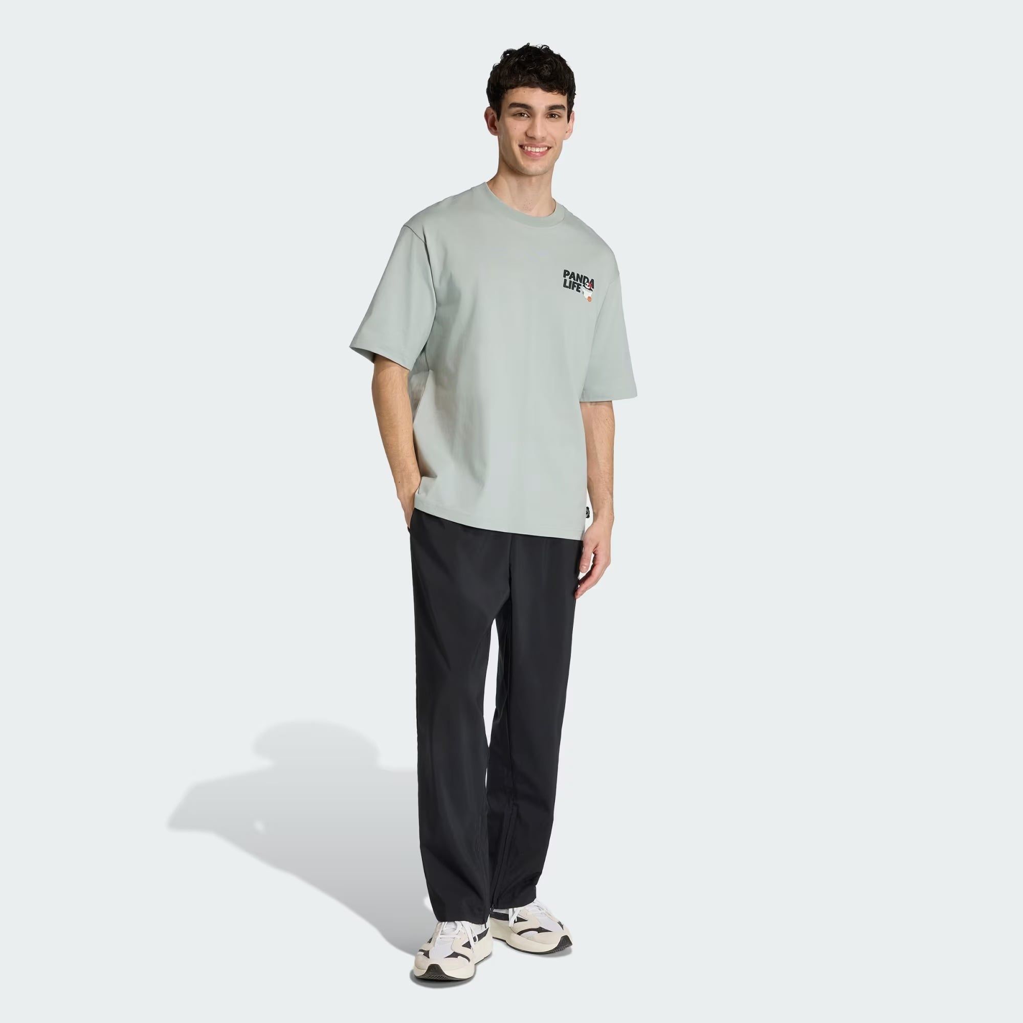  Áo T-shirt adidas Panda Chill Hoop Nam - KB4851 