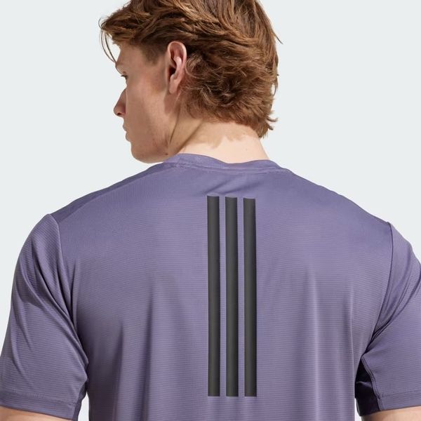  Áo T-shirt tập luyện adidas Primelift 3 sọc Nam - JV9714 
