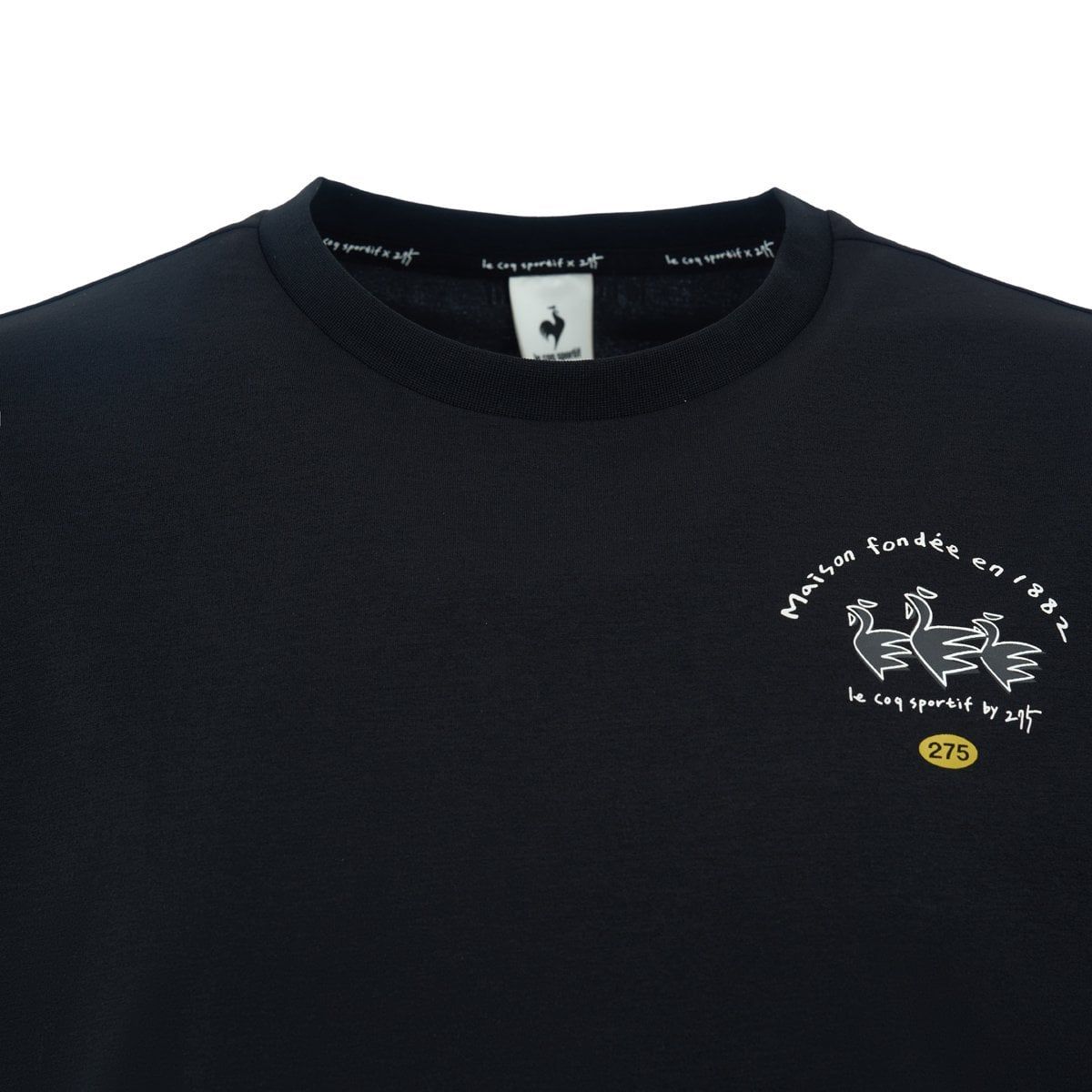  Áo T-shirt le coq sportif Nam QQ323XRS71-BLK0 