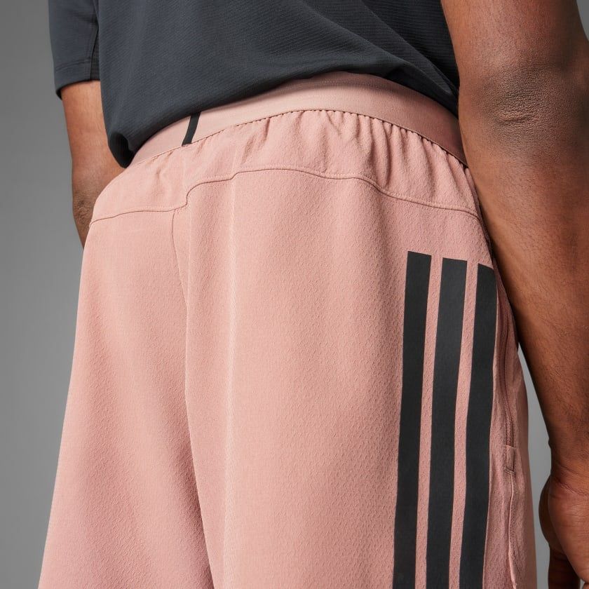  Quần short tập luyện adidas Power 3 sọc Nam - JI8207 
