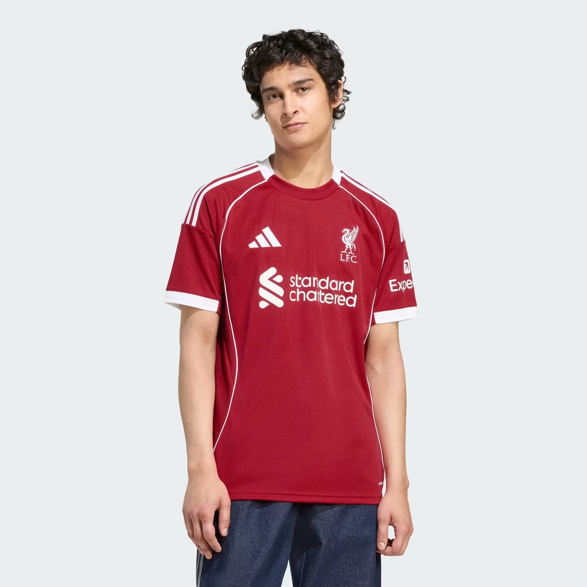  Áo jersey bóng đá adidas Sân Nhà Liverpool FC 25/26 Nam - JV6423 