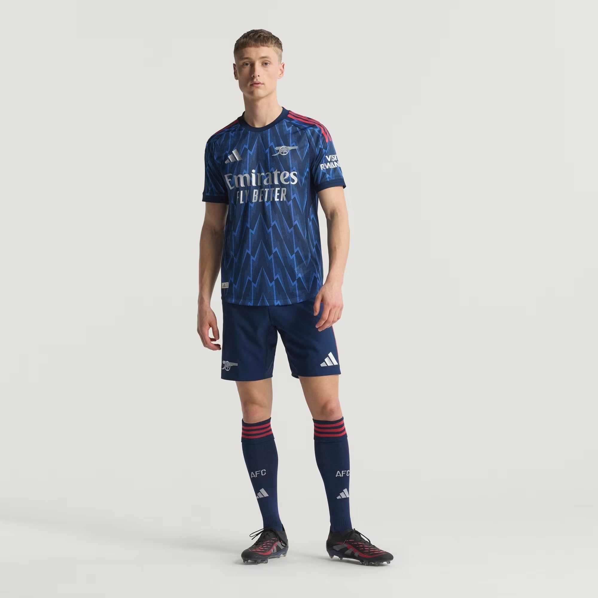  Áo jersey adidas Sân khách Arsenal 25/26 Authentic Nam - JI9510 