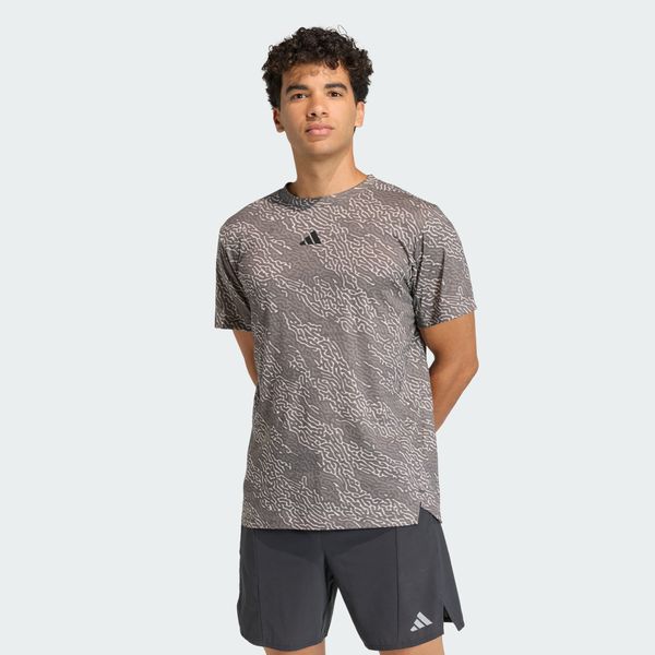  Áo T-shirt tập luyện adidas D4T Power AOP Nam - KF3098 