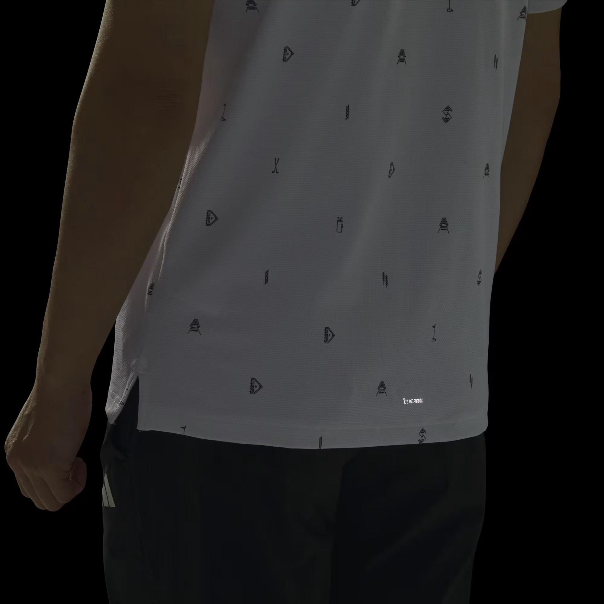  Áo Polo golf adidas Monogram Polo Nam - JY8222 