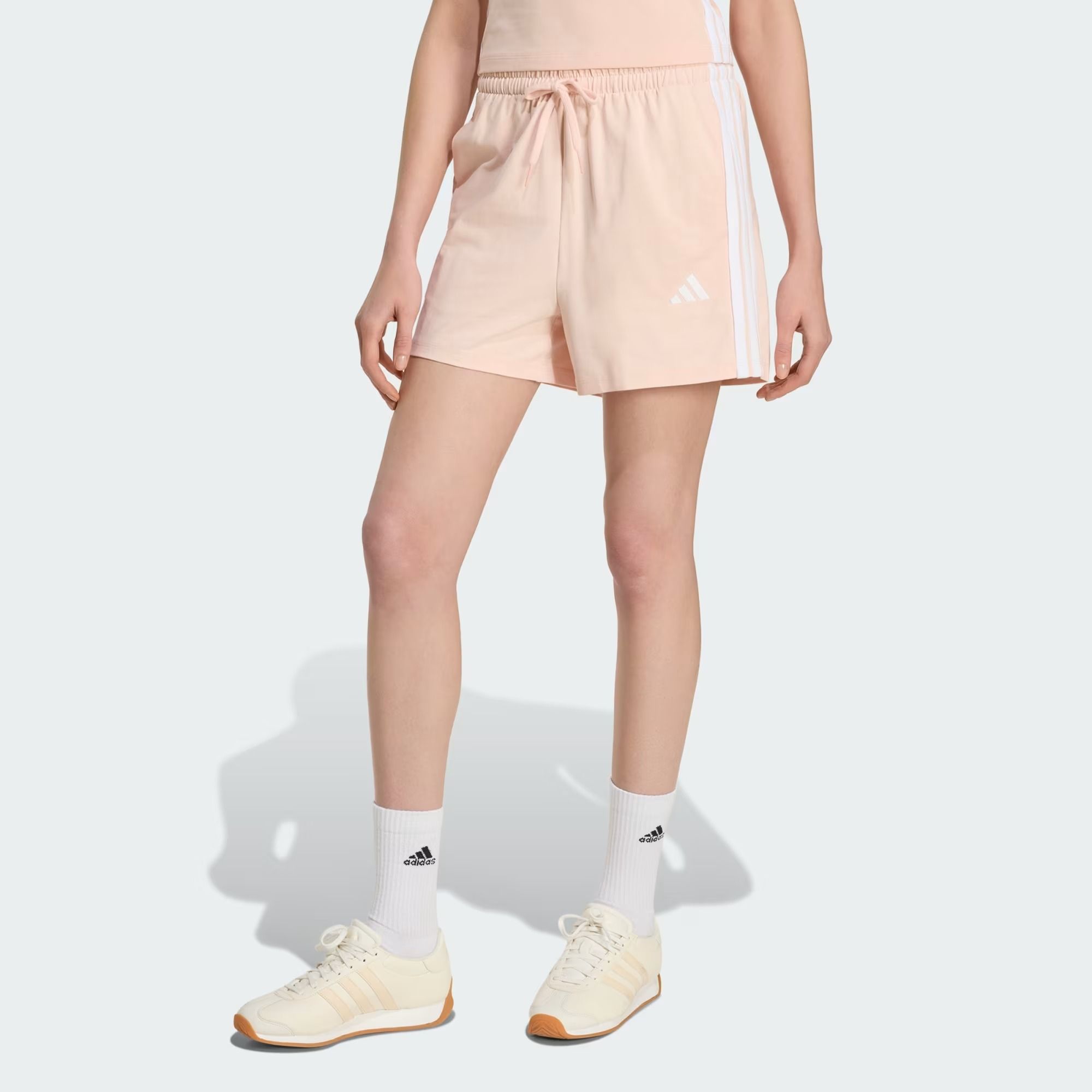  Quần short adidas Essentials 3 sọc Nữ - KD4777 