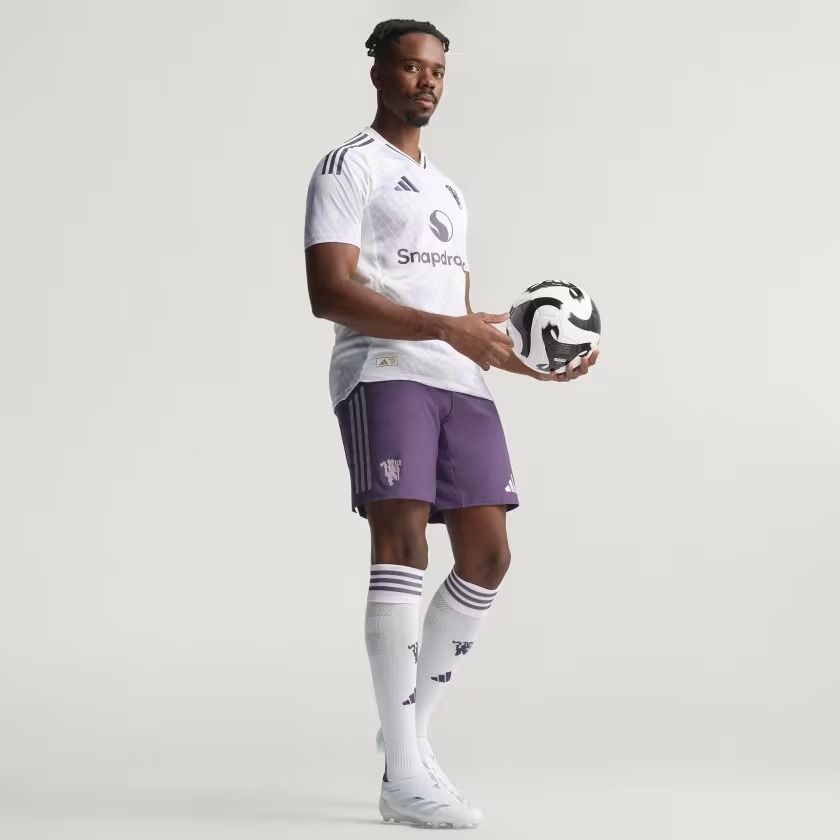  Áo jersey bóng đá adidas Sân khách Manchester United 25/26 Nam - JI7424 